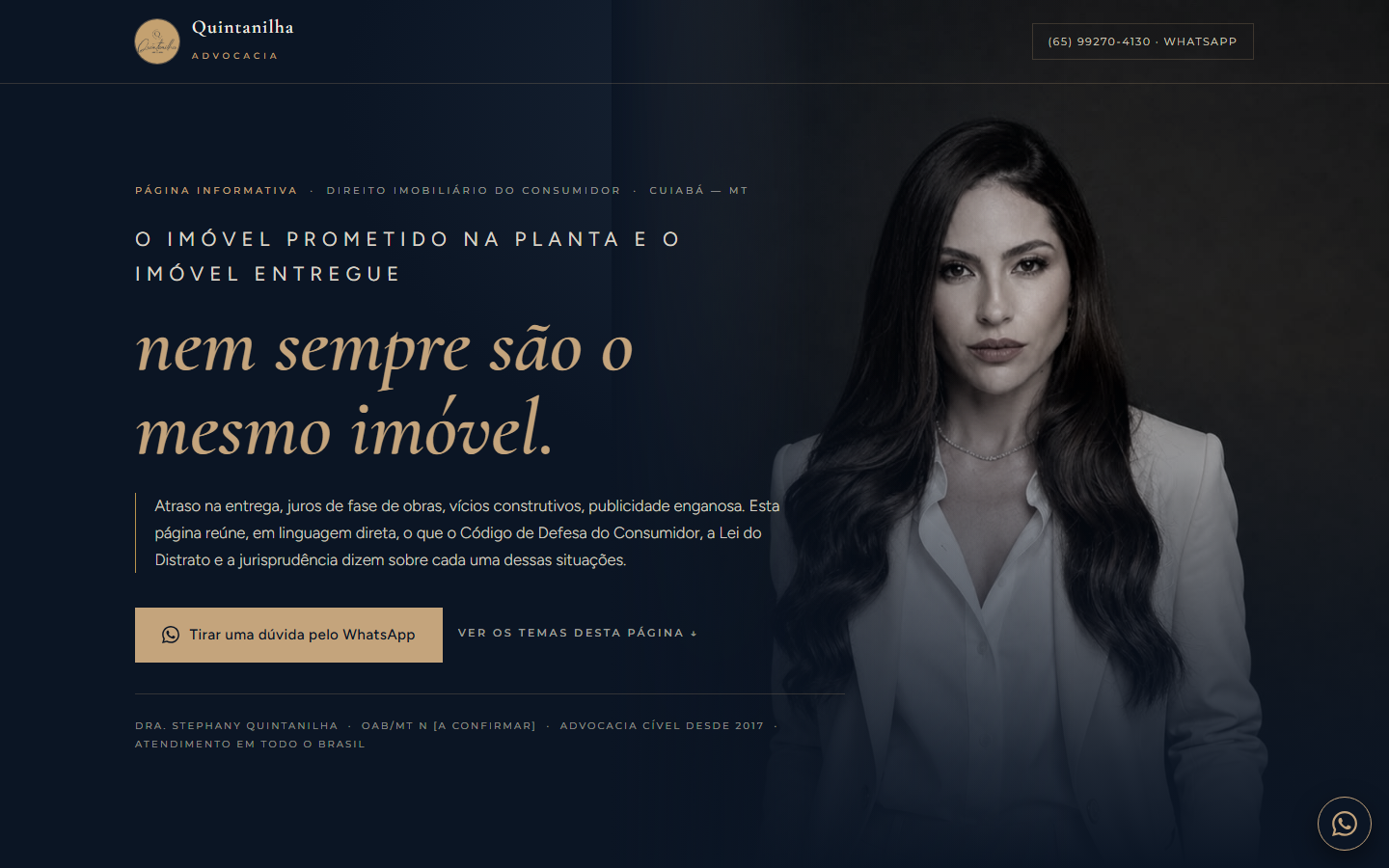 Prévia da direção Editorial escuro