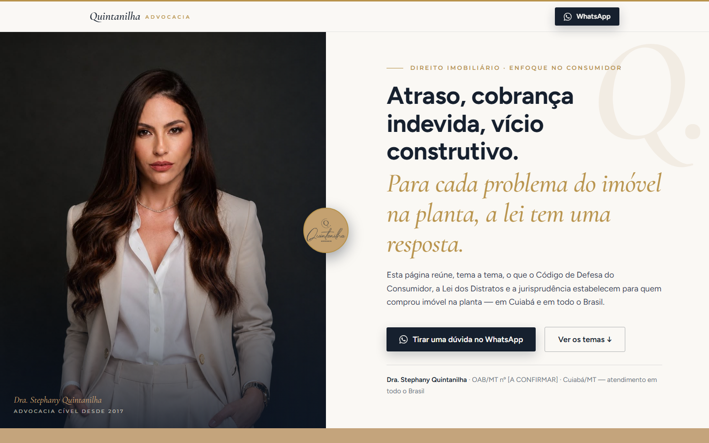 Prévia da direção Split contraste